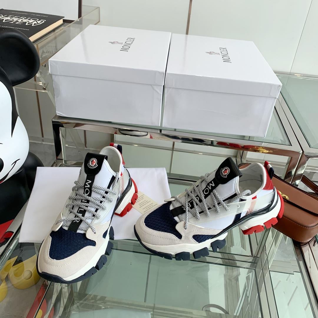Moncler Trevor Chunky Nylon Trainer Sneakers - PerfectKickZ