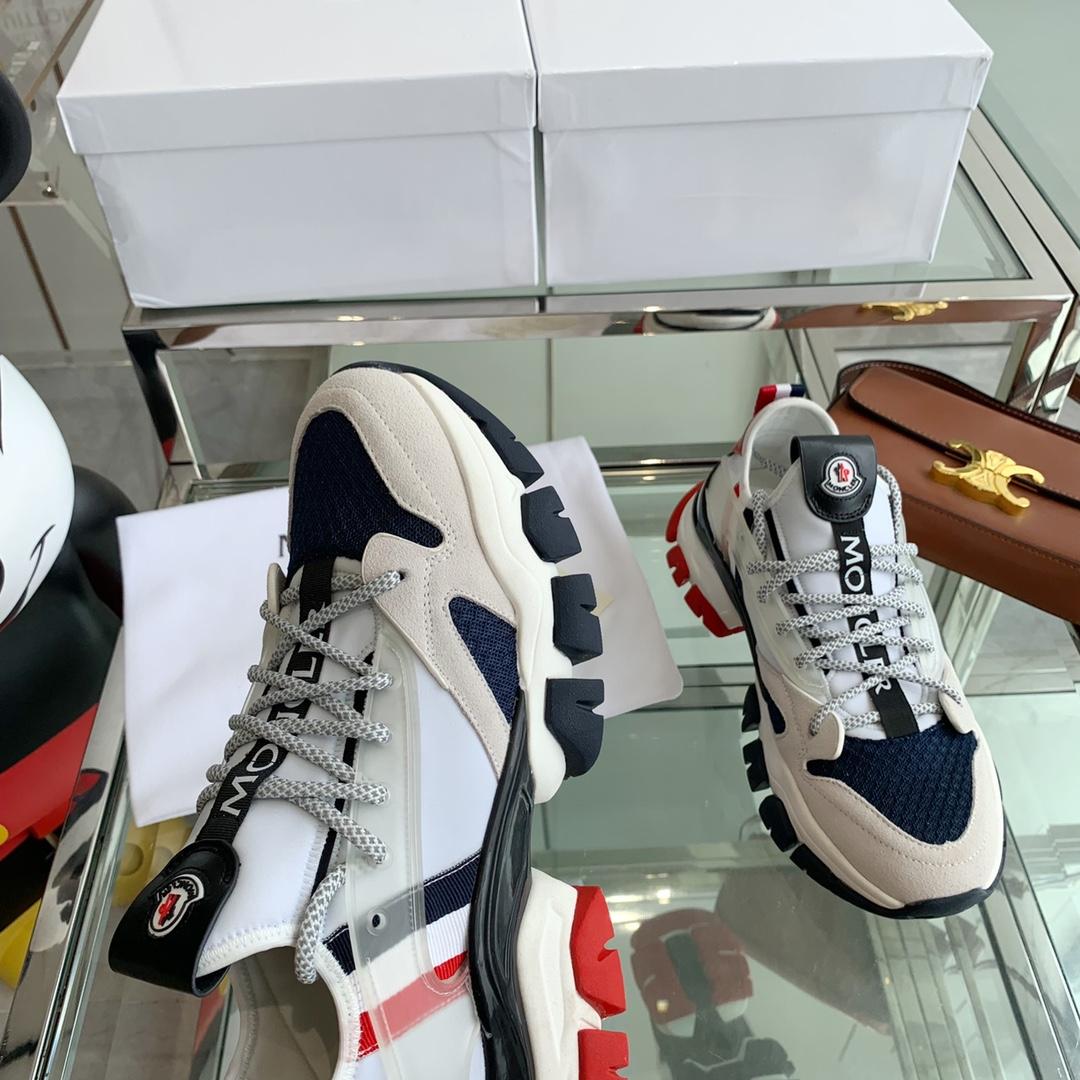 Moncler Trevor Chunky Nylon Trainer Sneakers - PerfectKickZ