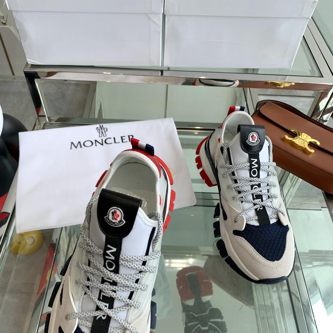 Moncler Trevor Chunky Nylon Trainer Sneakers - PerfectKickZ