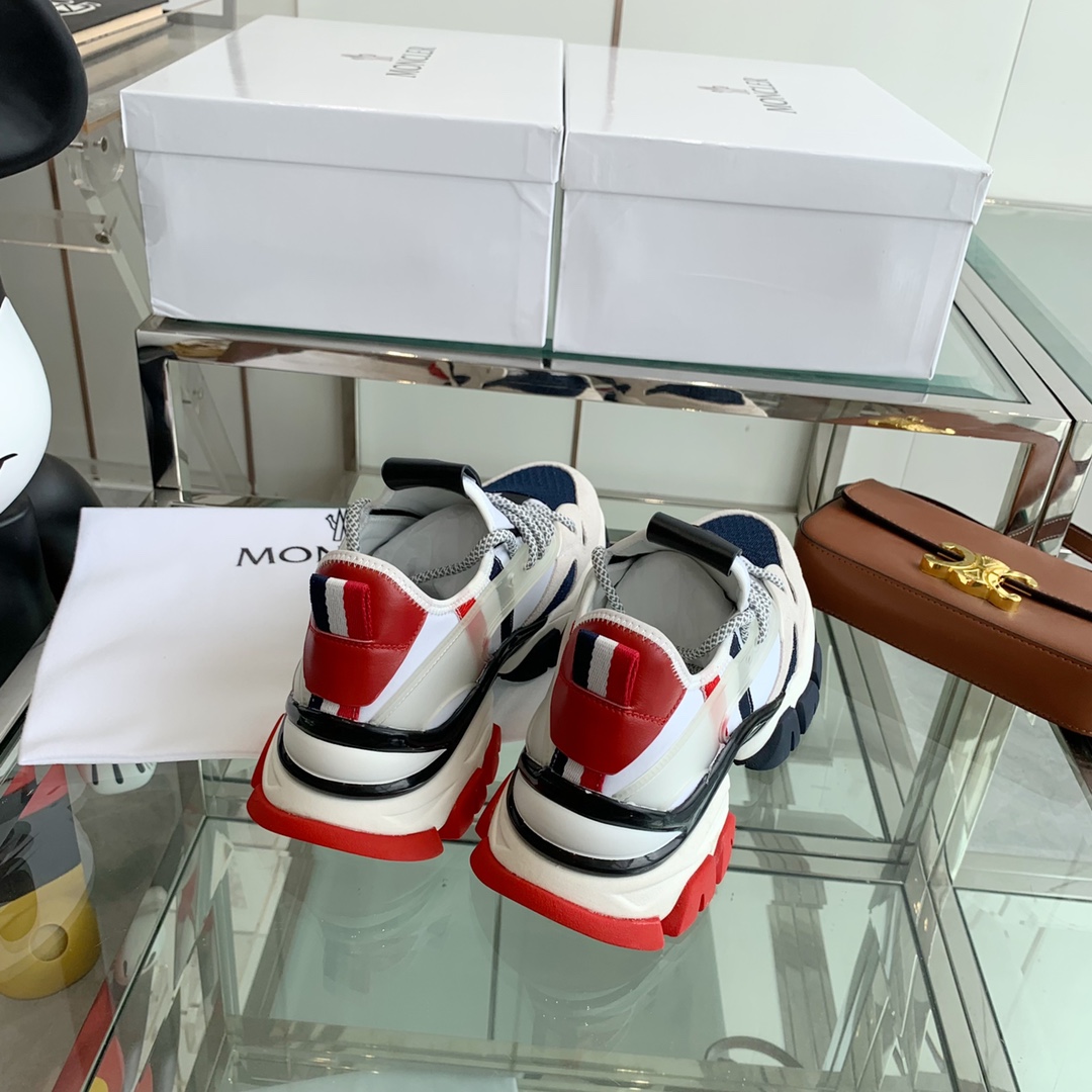 Moncler Trevor Chunky Nylon Trainer Sneakers - PerfectKickZ