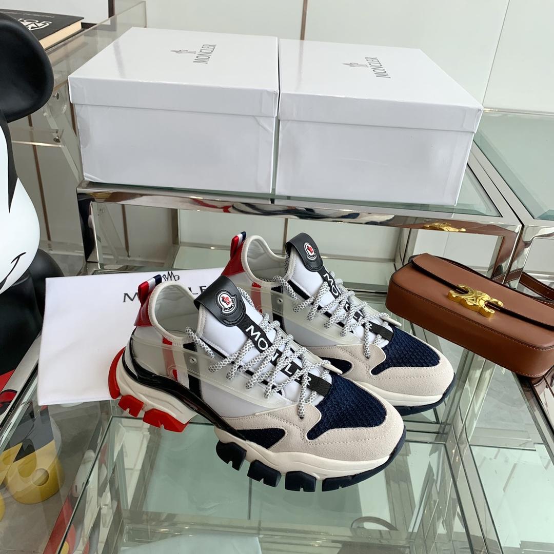 Moncler Trevor Chunky Nylon Trainer Sneakers - PerfectKickZ