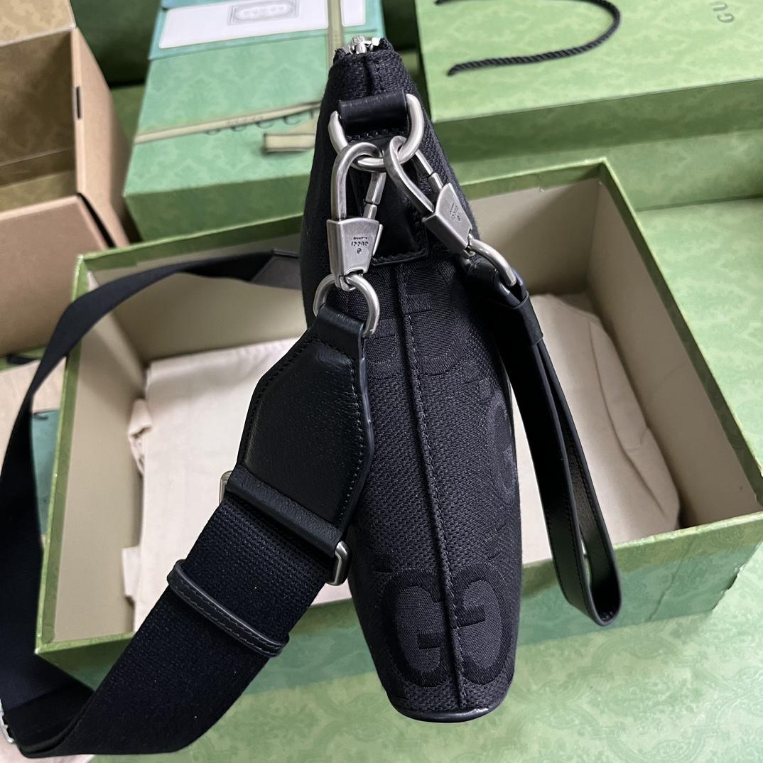 Gucci Jumbo GG Medium Messenger Bag - PerfectKickZ