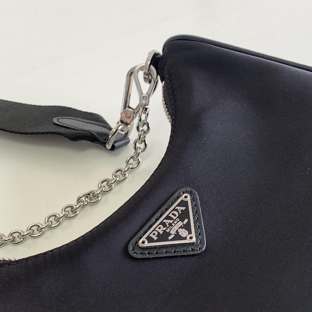 Prada Re-Edition 2005 Re-Nylon Bag(23-12-6CM) - PerfectKickZ