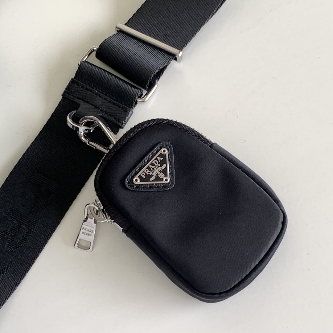 Prada Re-Edition 2005 Re-Nylon Bag(23-12-6CM) - PerfectKickZ