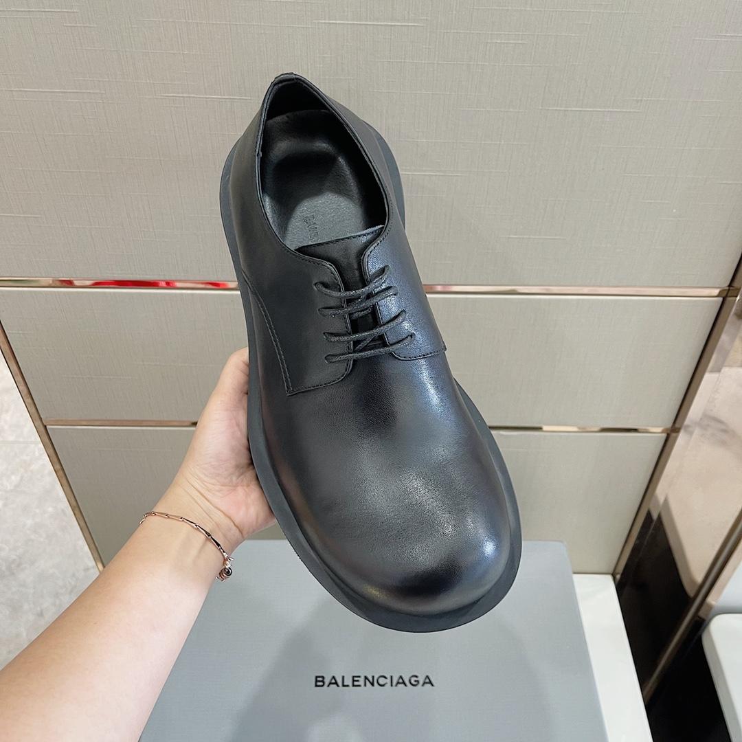 Balenciaga Men's Rhino Derby In Black  - PerfectKickZ