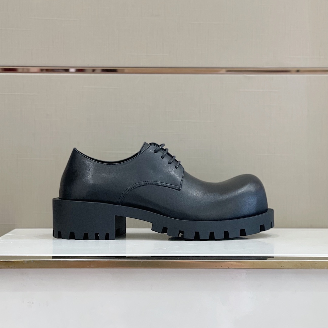 Balenciaga Men's Rhino Derby In Black  - PerfectKickZ