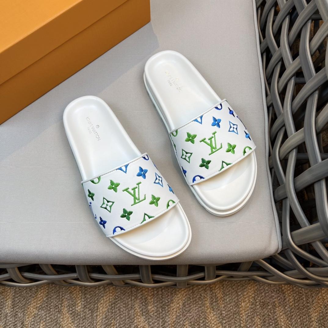 Louis Vuitton Monogram Sandals - PerfectKickZ