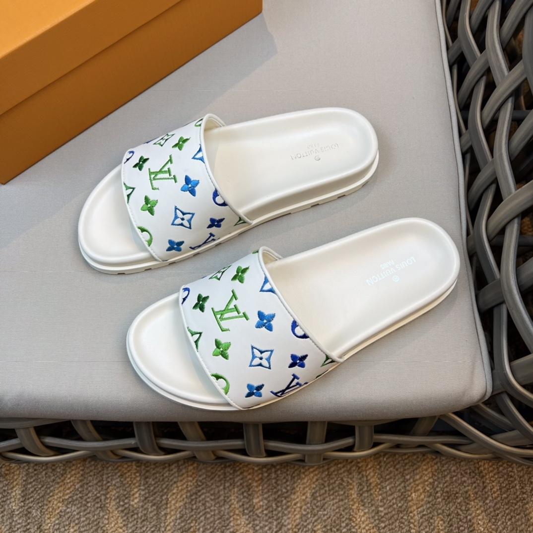 Louis Vuitton Monogram Sandals - PerfectKickZ