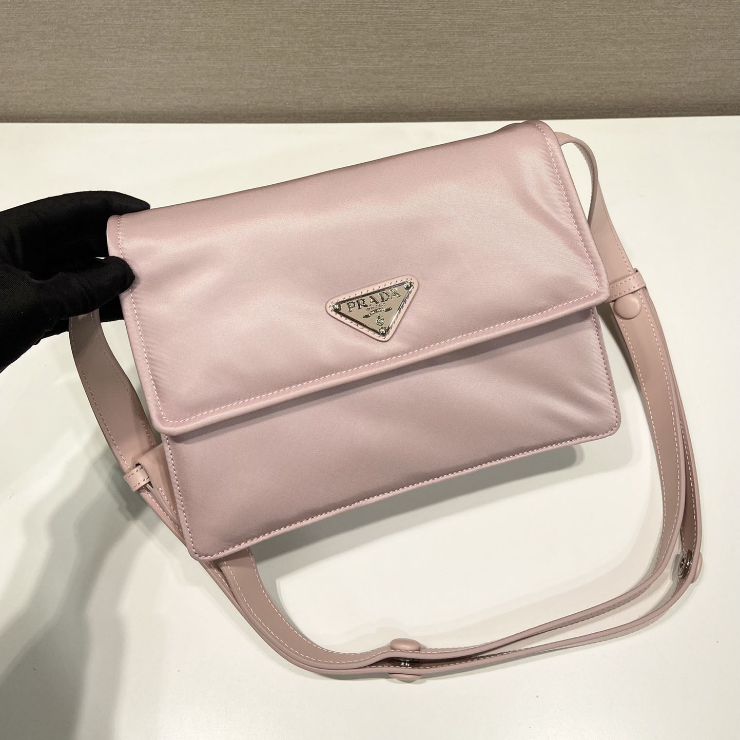 Prada Small Padded Re-Nylon Shoulder Bag - PerfectKickZ