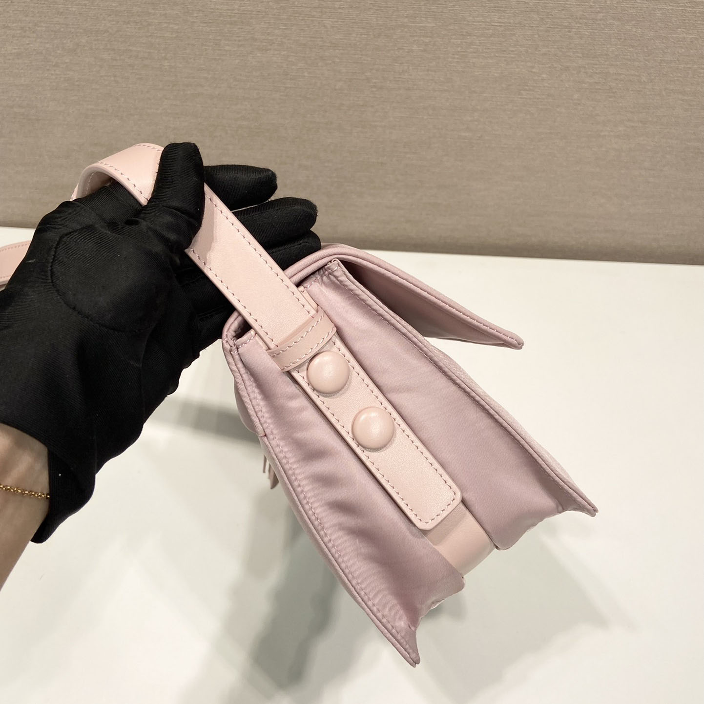 Prada Small Padded Re-Nylon Shoulder Bag - PerfectKickZ