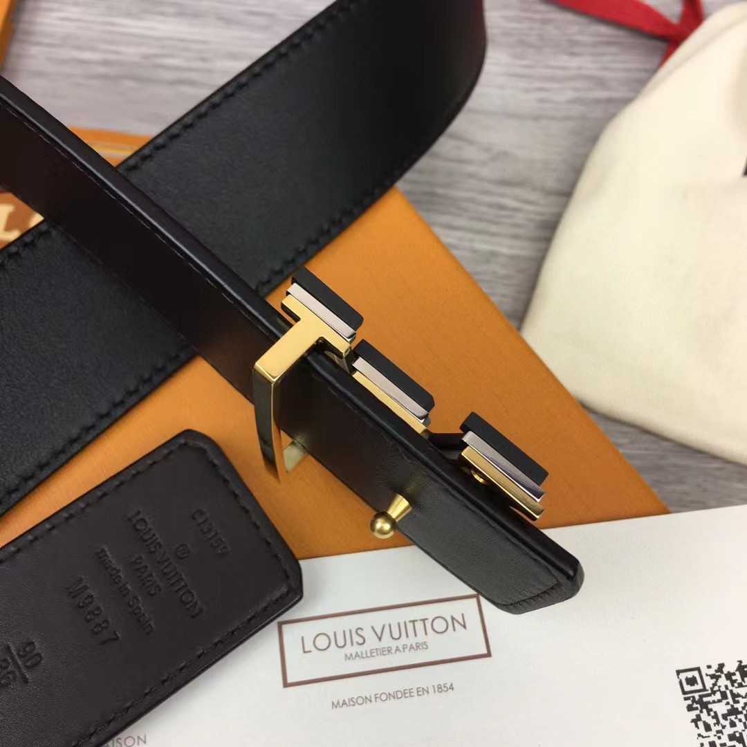 Louis Vuitton Reversible Belt  40mm - PerfectKickZ