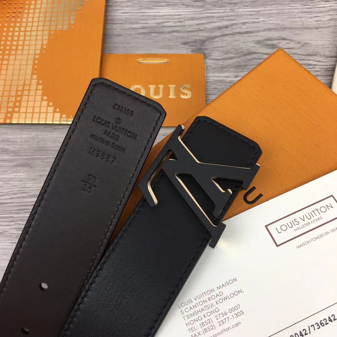 Louis Vuitton Reversible Belt  40mm - PerfectKickZ