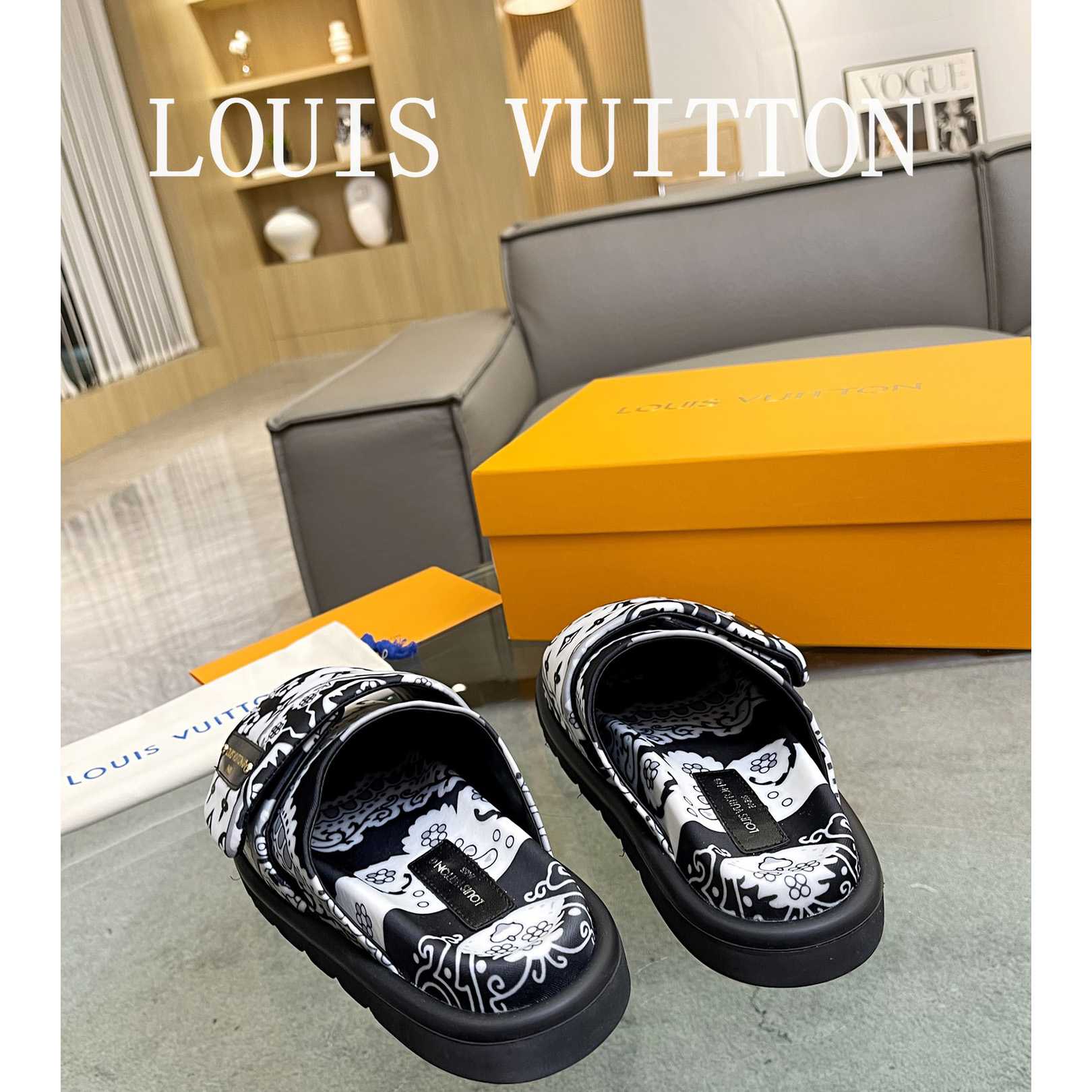 Louis Vuitton Slipper Pillow Flat Comfort Mule       - PerfectKickZ