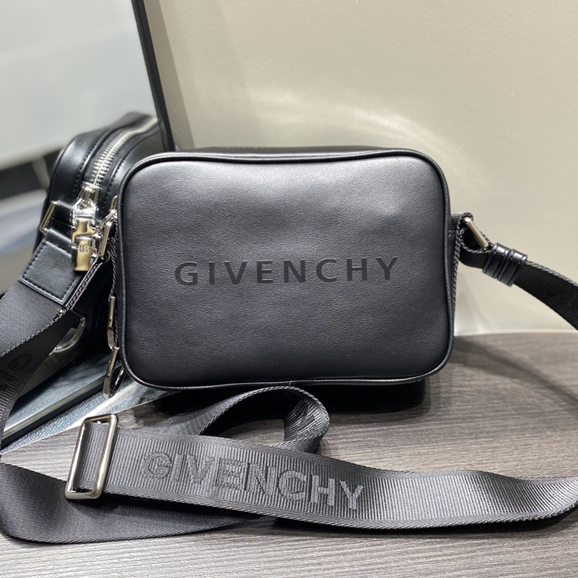 Givenchy Black Camera Messenger Bag (20x14x6cm) - PerfectKickZ