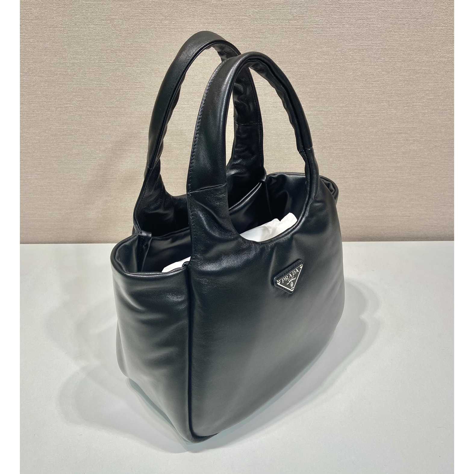 Prada Medium Padded Prada Soft Nappa Leather Bag - PerfectKickZ