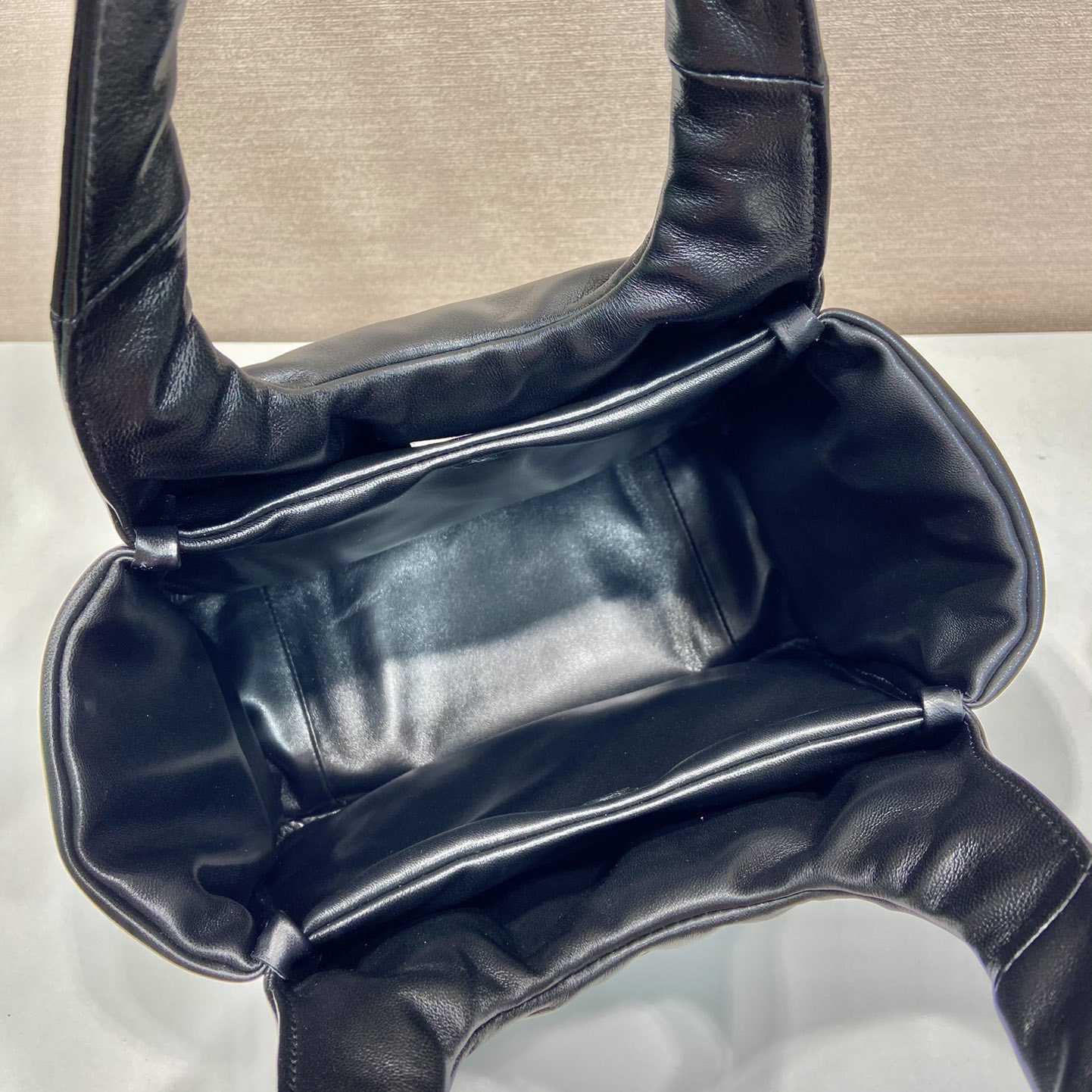 Prada Medium Padded Prada Soft Nappa Leather Bag - PerfectKickZ