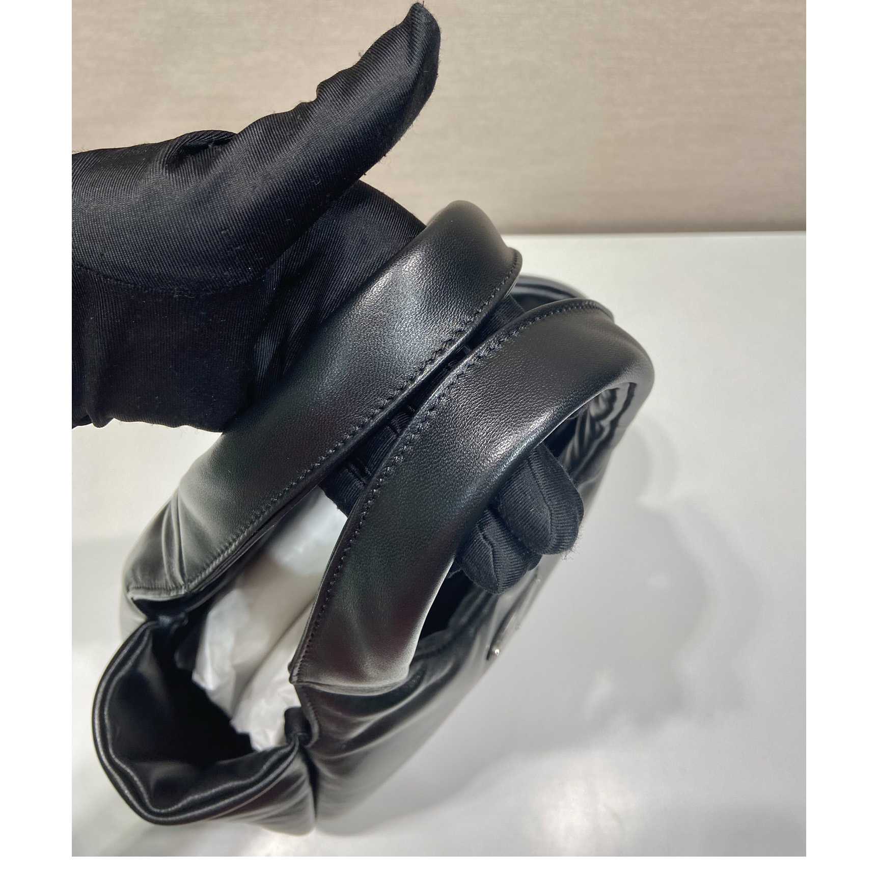 Prada Medium Padded Prada Soft Nappa Leather Bag - PerfectKickZ