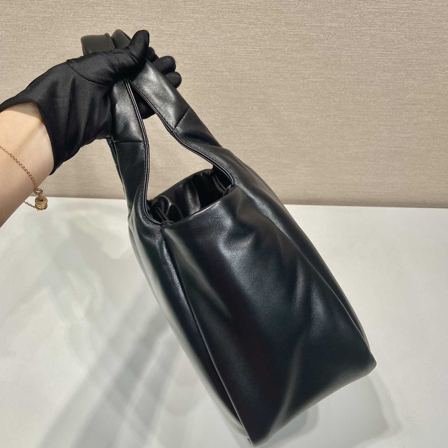 Prada Medium Padded Prada Soft Nappa Leather Bag - PerfectKickZ