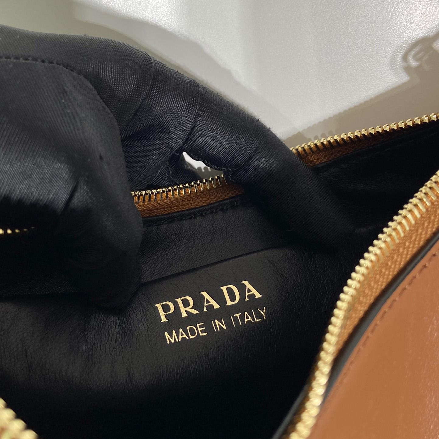 Prada Leather Shoulder Bag - PerfectKickZ
