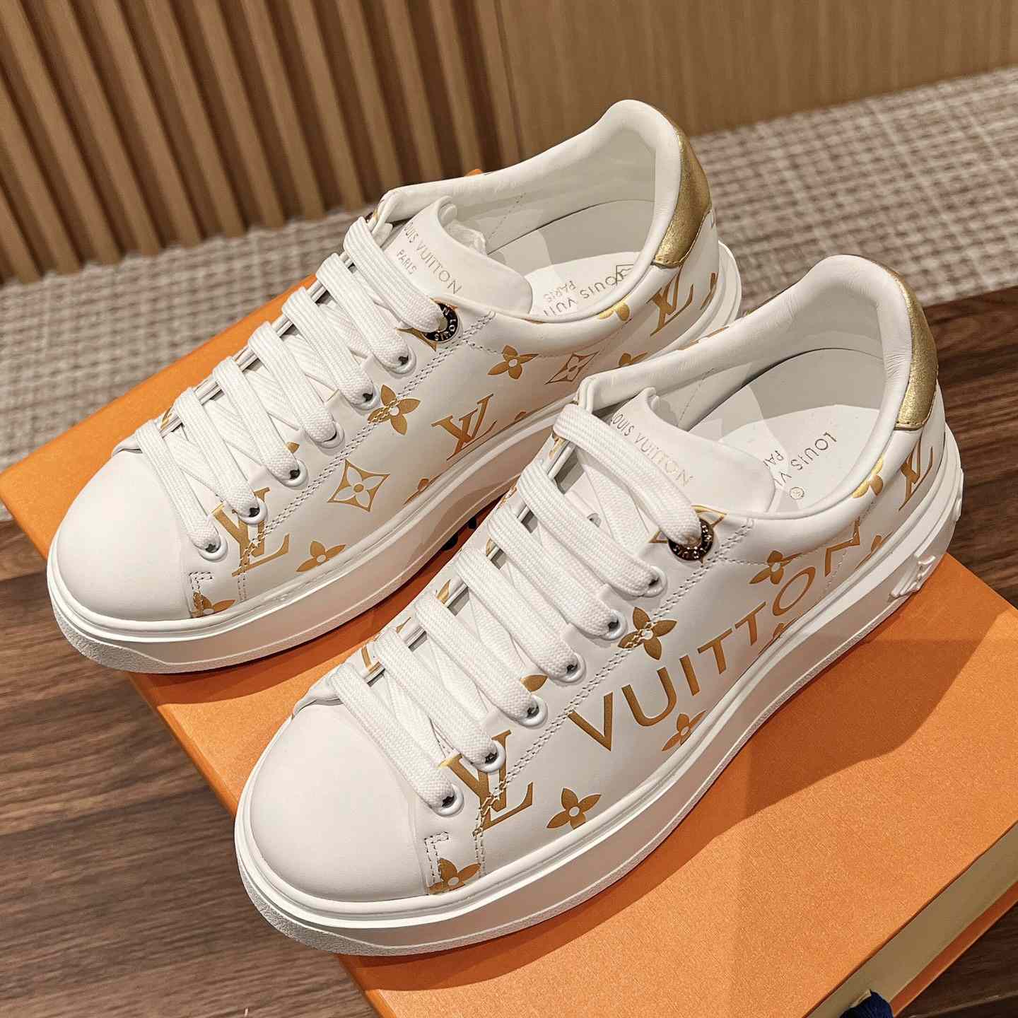 Louis Vuitton Time Out Sneaker (upon uk size)     - PerfectKickZ