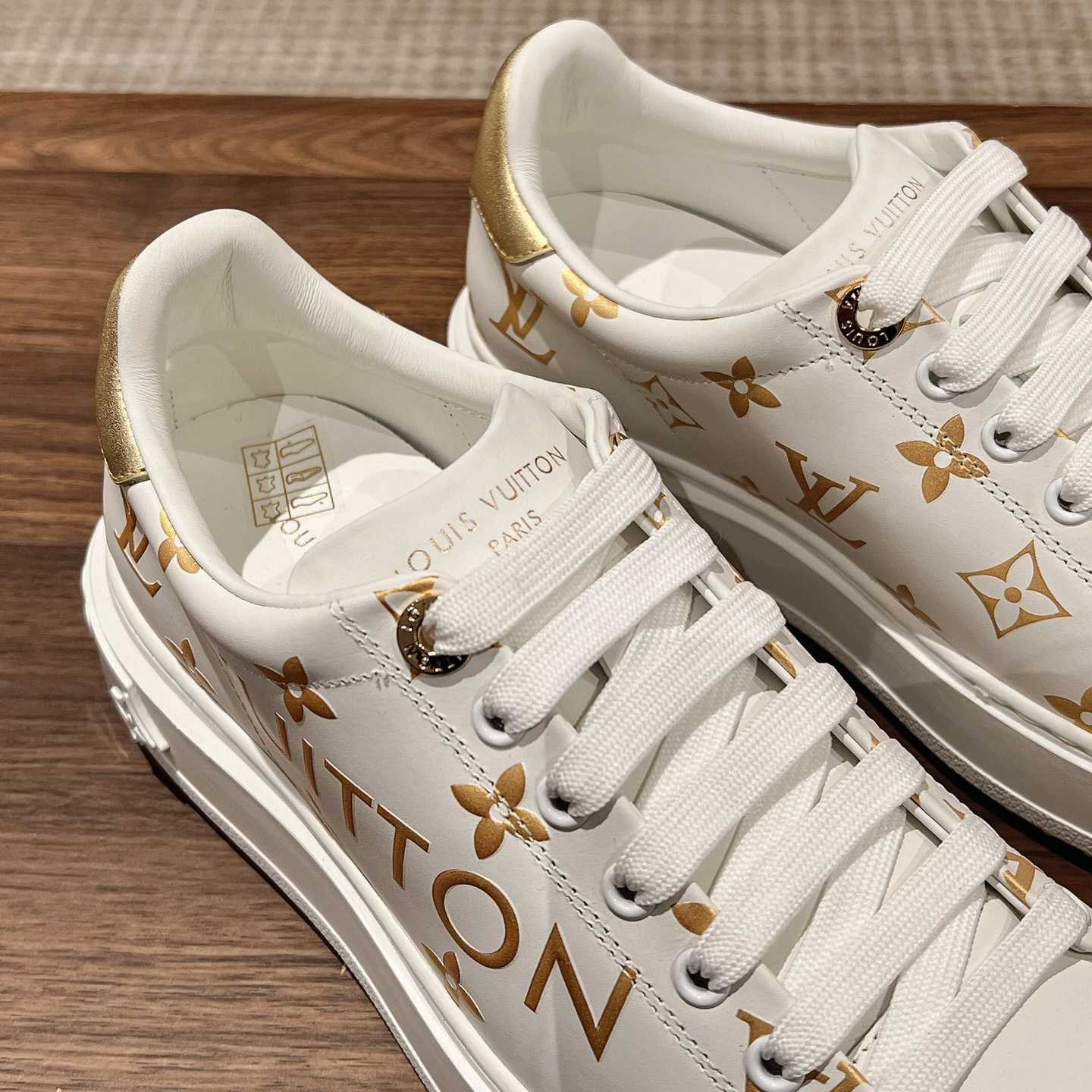 Louis Vuitton Time Out Sneaker (upon uk size)     - PerfectKickZ