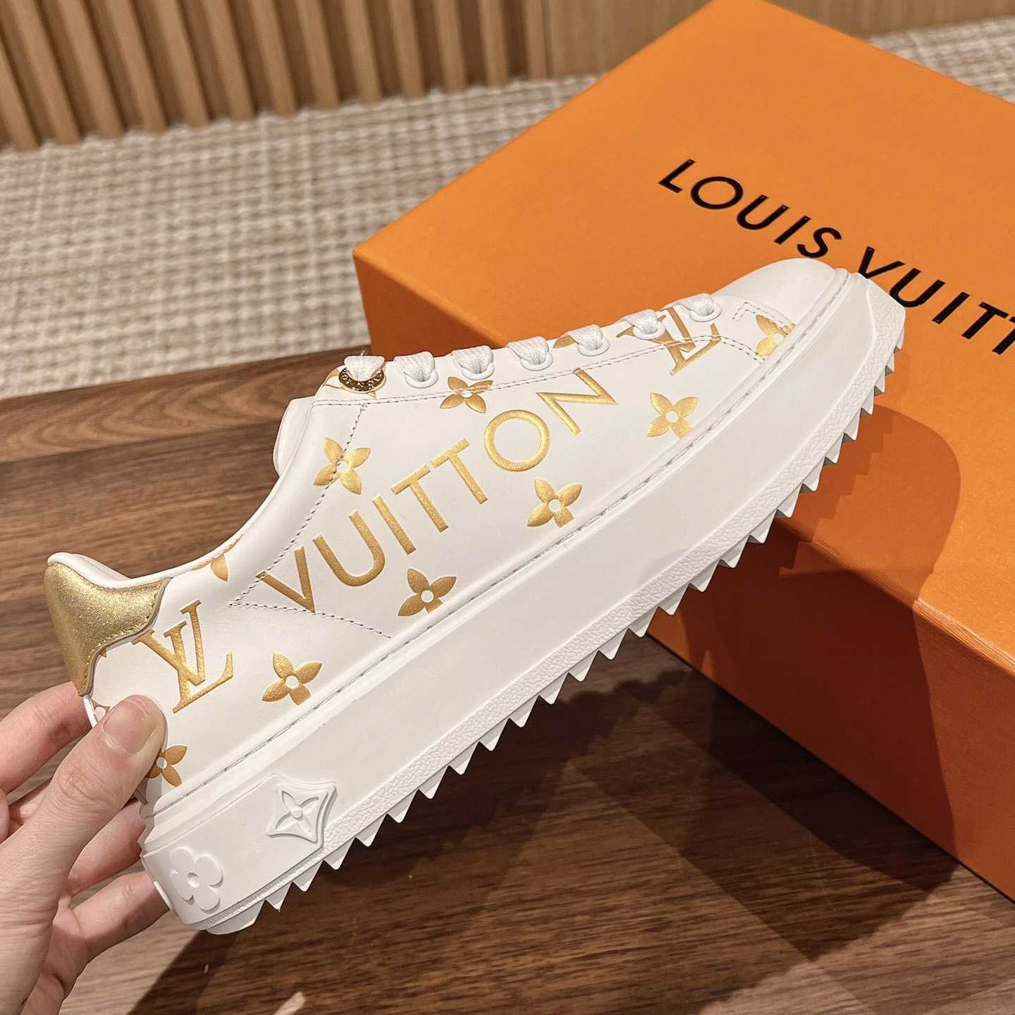 Louis Vuitton Time Out Sneaker (upon uk size)     - PerfectKickZ