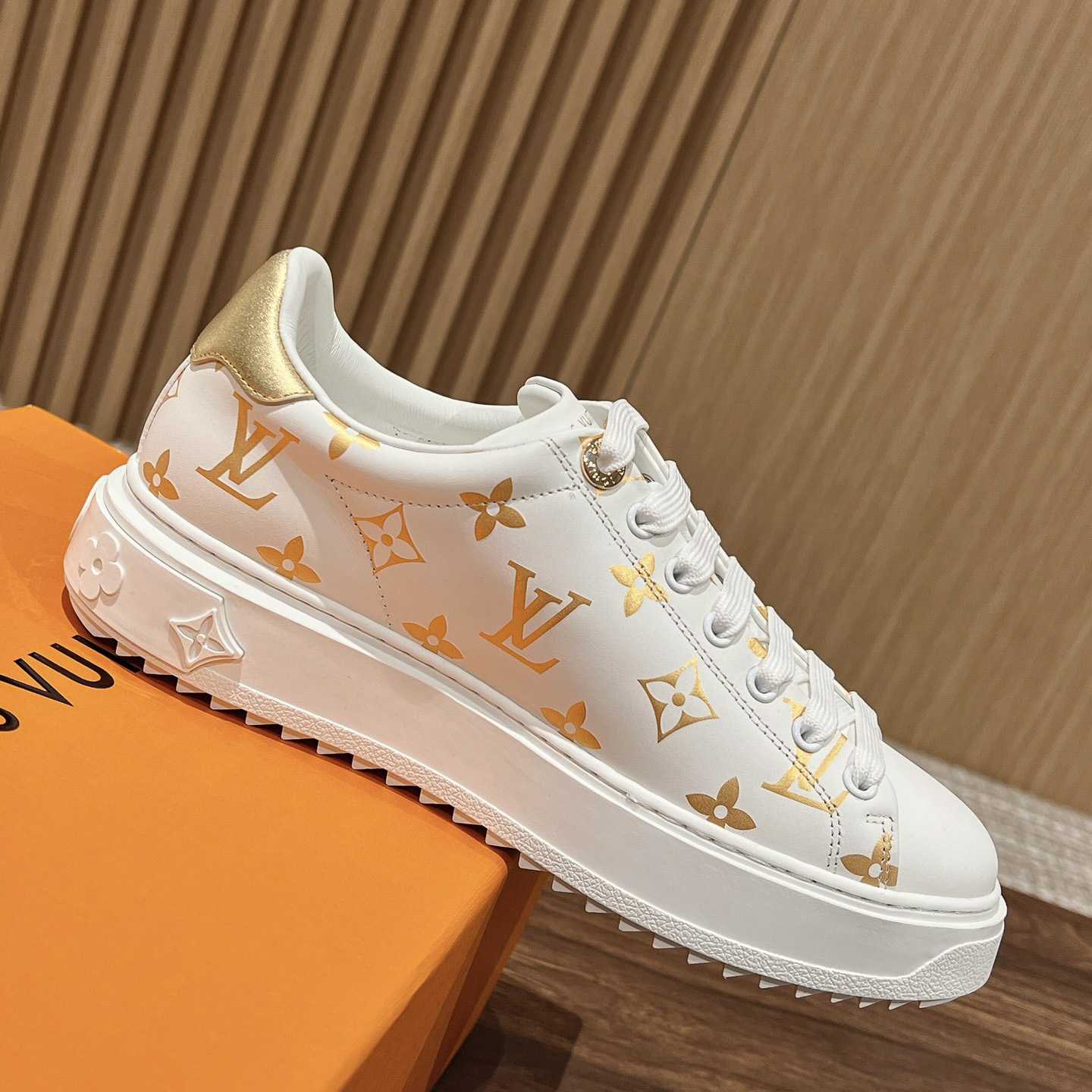 Louis Vuitton Time Out Sneaker (upon uk size)     - PerfectKickZ
