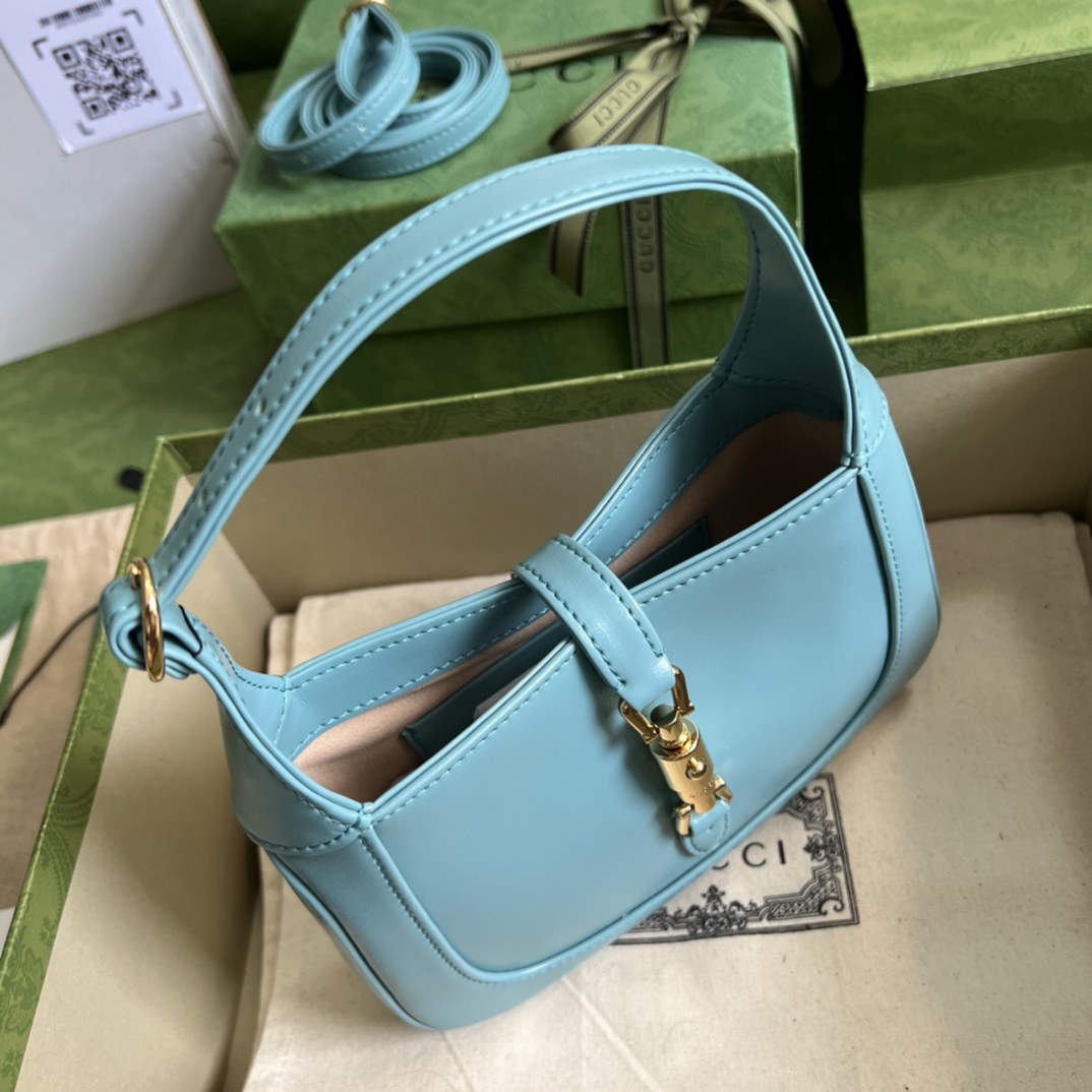 Gucci Jackie 1961 Mini Shoulder Bag (19x13x3cm) - 