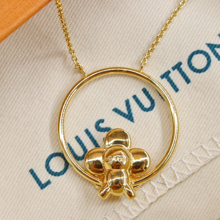 Louis Vuitton Vivienne Swinging  Necklace    M00799 - PerfectKickZ
