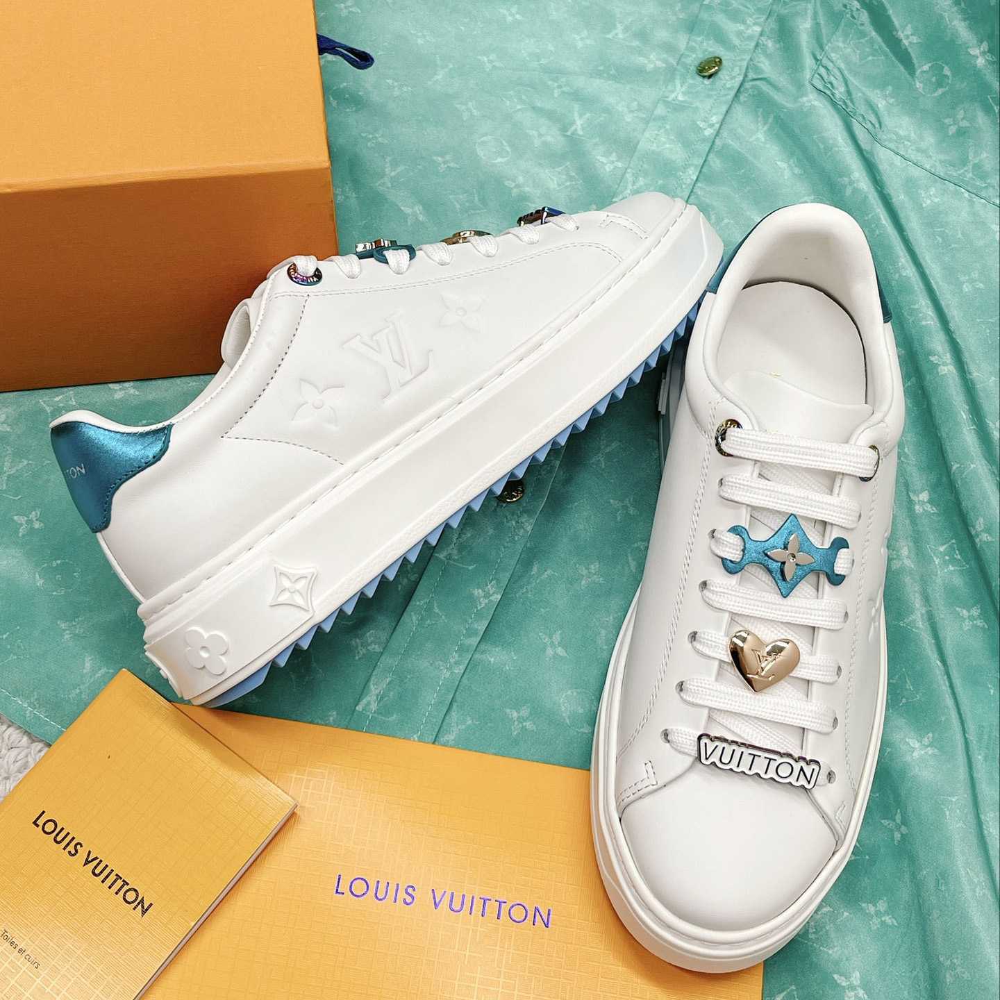 Louis Vuitton Time Out Sneaker (upon uk size)     1AADNV - PerfectKickZ