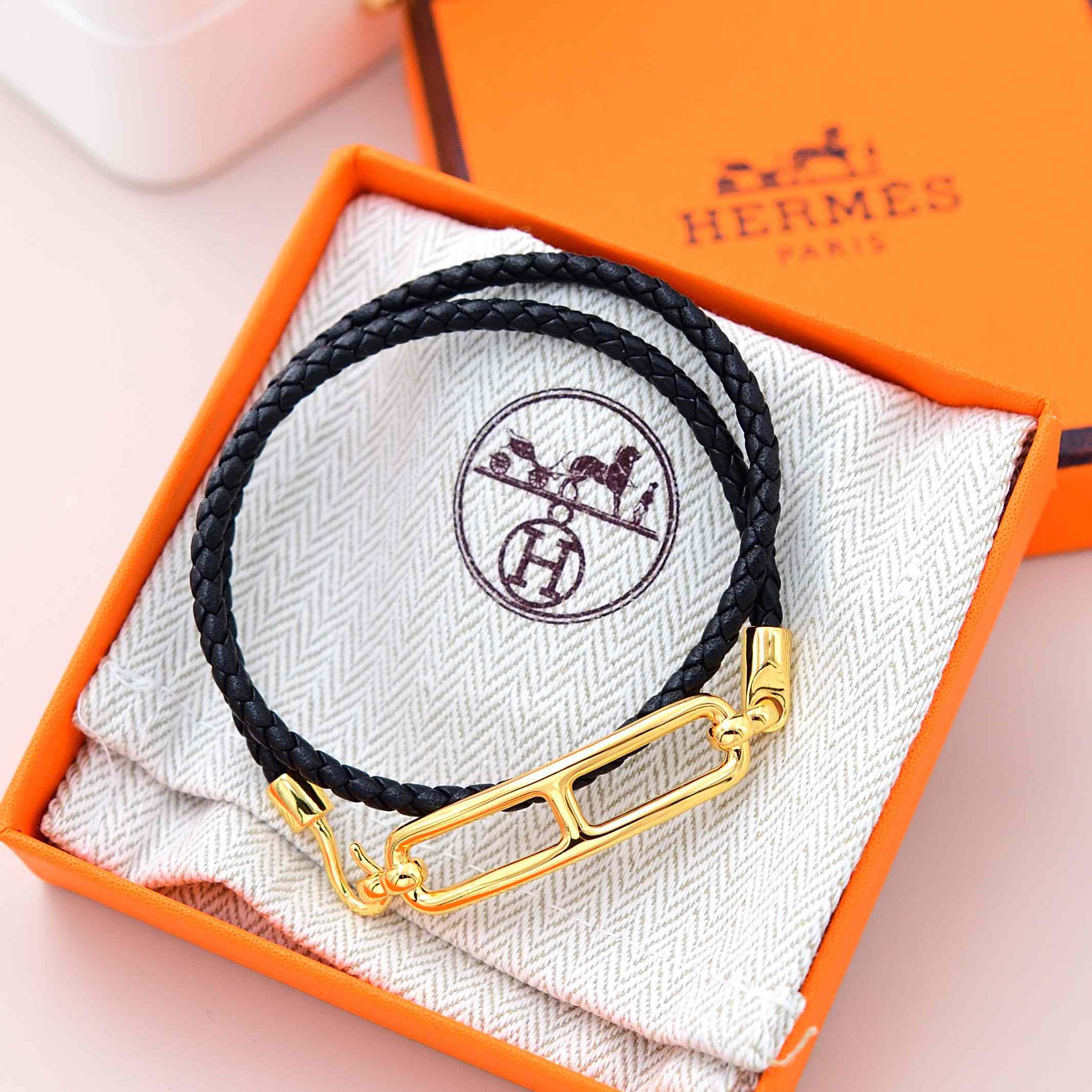 Hermes Roulis Double Tour Bracelet - PerfectKickZ