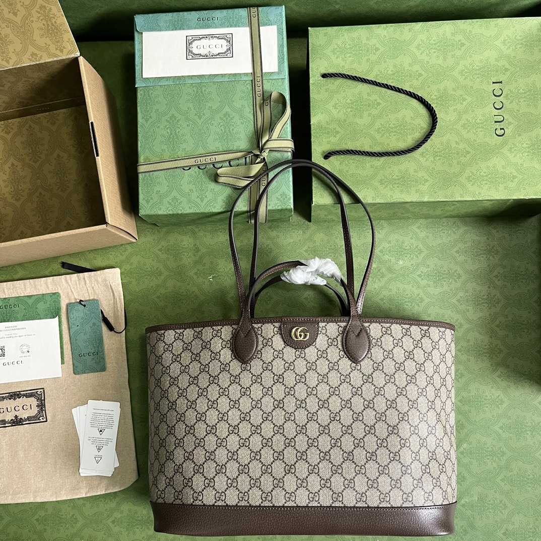 Gucci Ophidia Medium Tote Bag(38.5-28.5-15cm) - PerfectKickZ