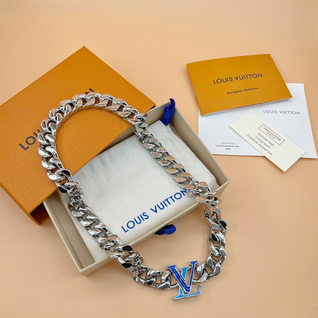 Louis Vuitton LV Chain Necklace    M00907 - PerfectKickZ