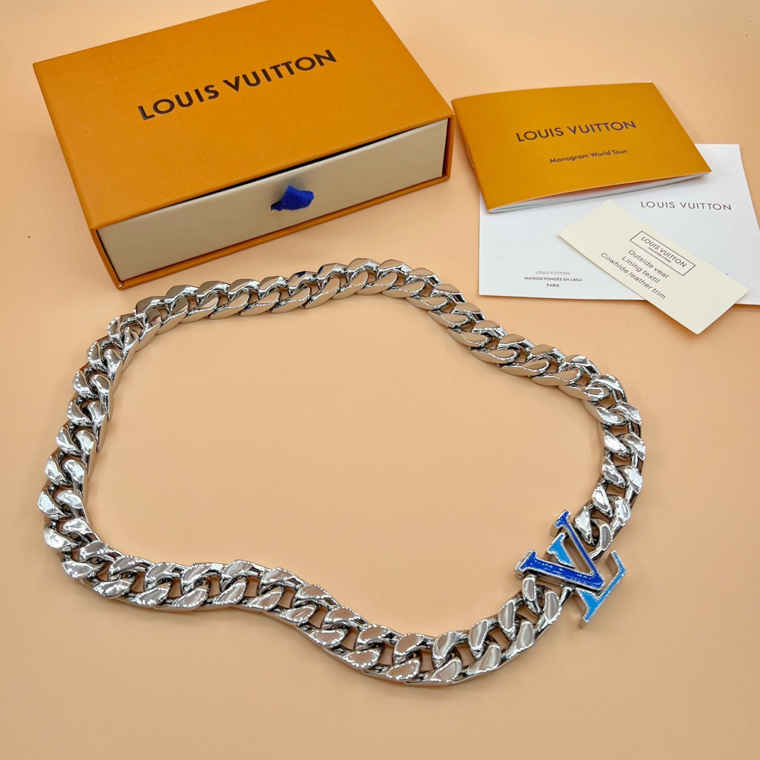 Louis Vuitton LV Chain Necklace    M00907 - PerfectKickZ