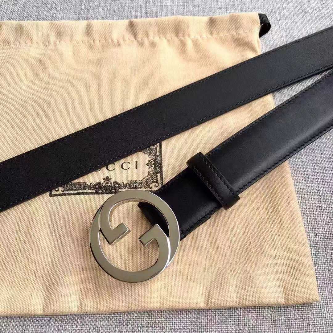 Gucci Leather Belt   30mm - PerfectKickZ