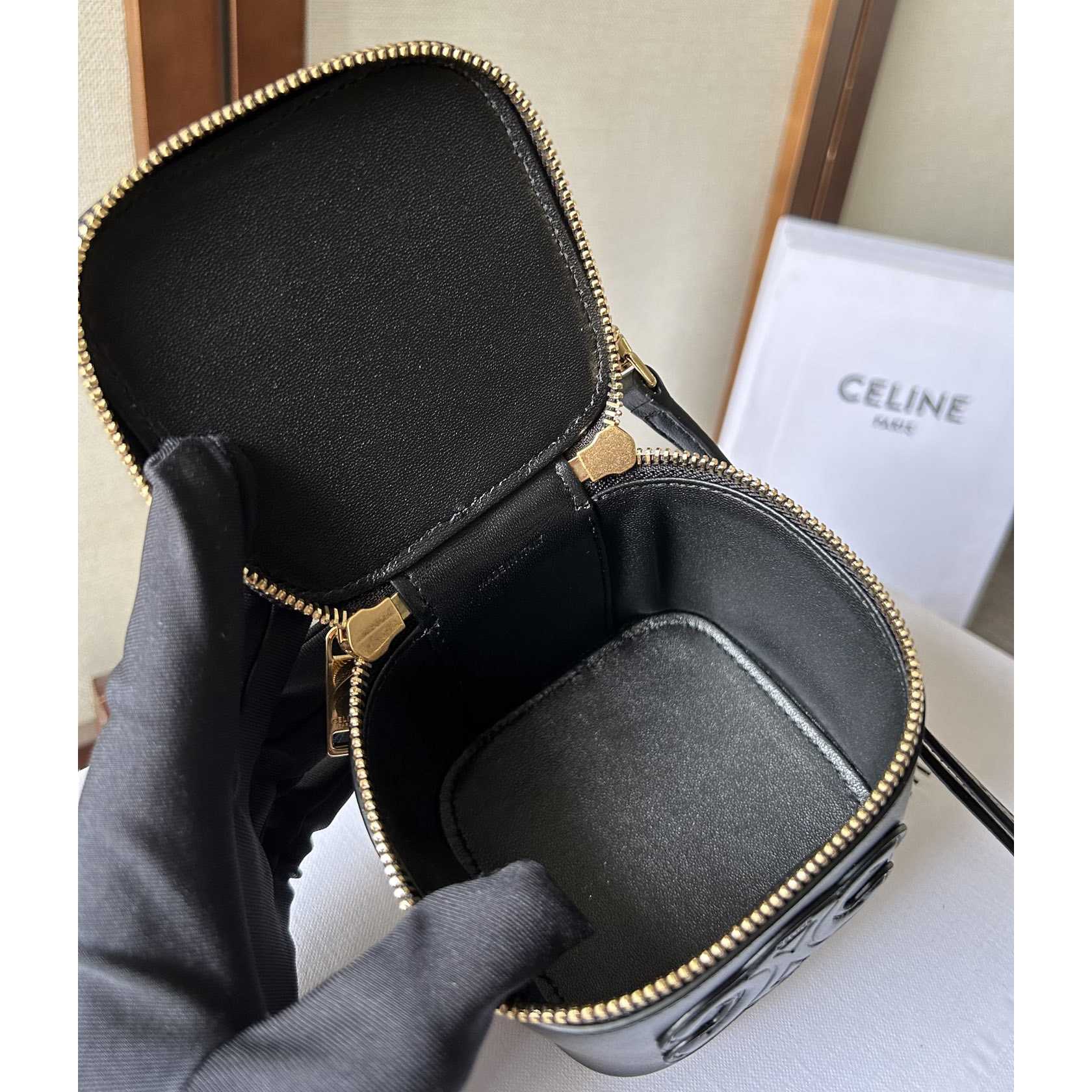 Celine Mini Vanity Case In Smooth Calfskin - PerfectKickZ