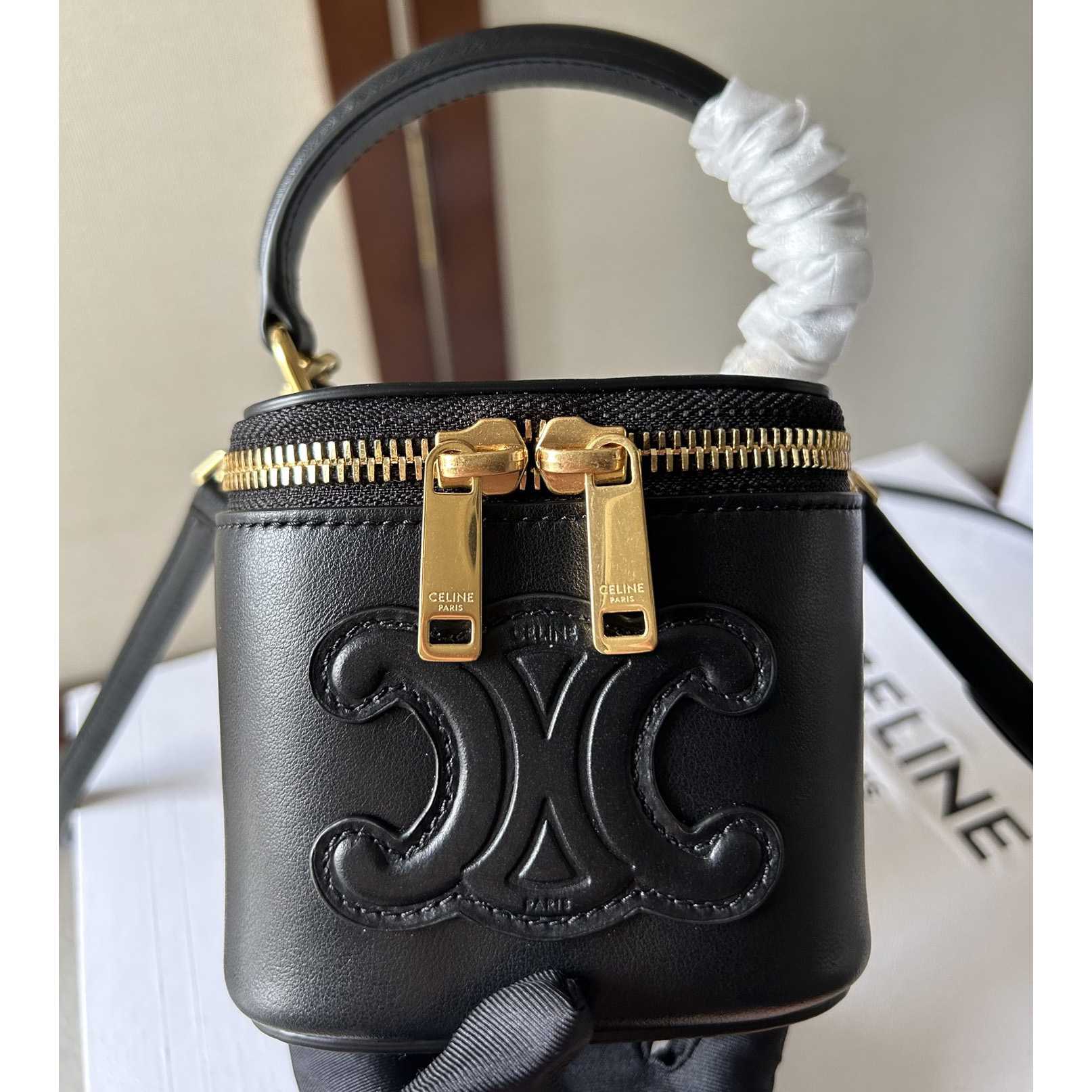 Celine Mini Vanity Case In Smooth Calfskin - PerfectKickZ