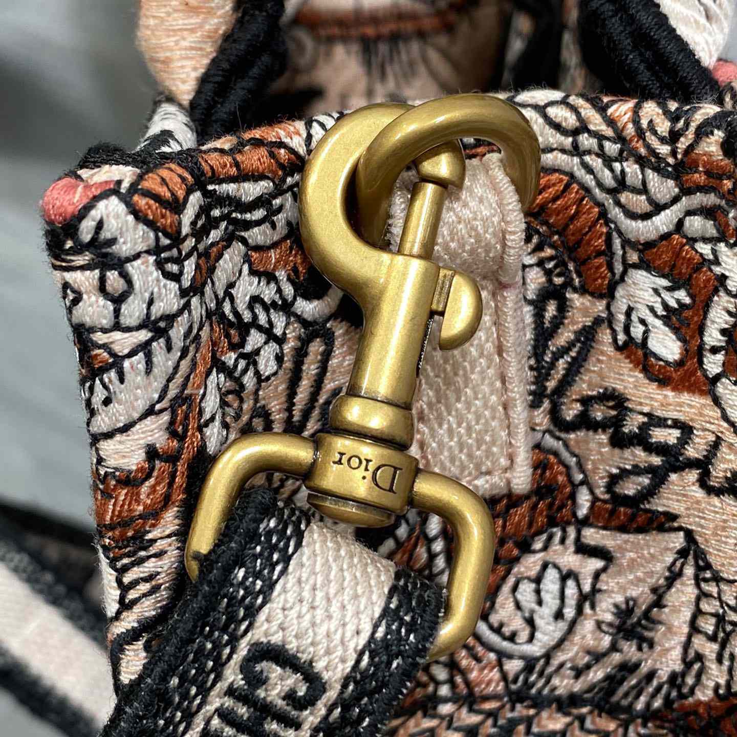 Dior Mini Dior Book Tote Phone Bag - PerfectKickZ