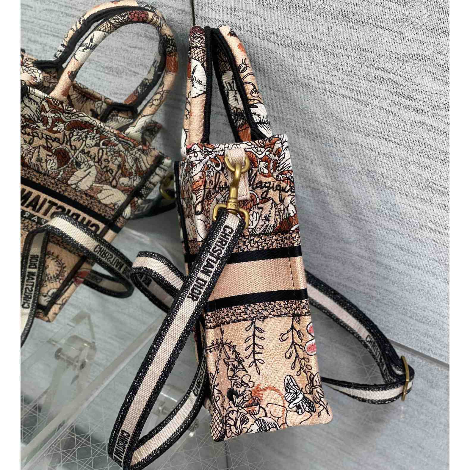 Dior Mini Dior Book Tote Phone Bag - PerfectKickZ