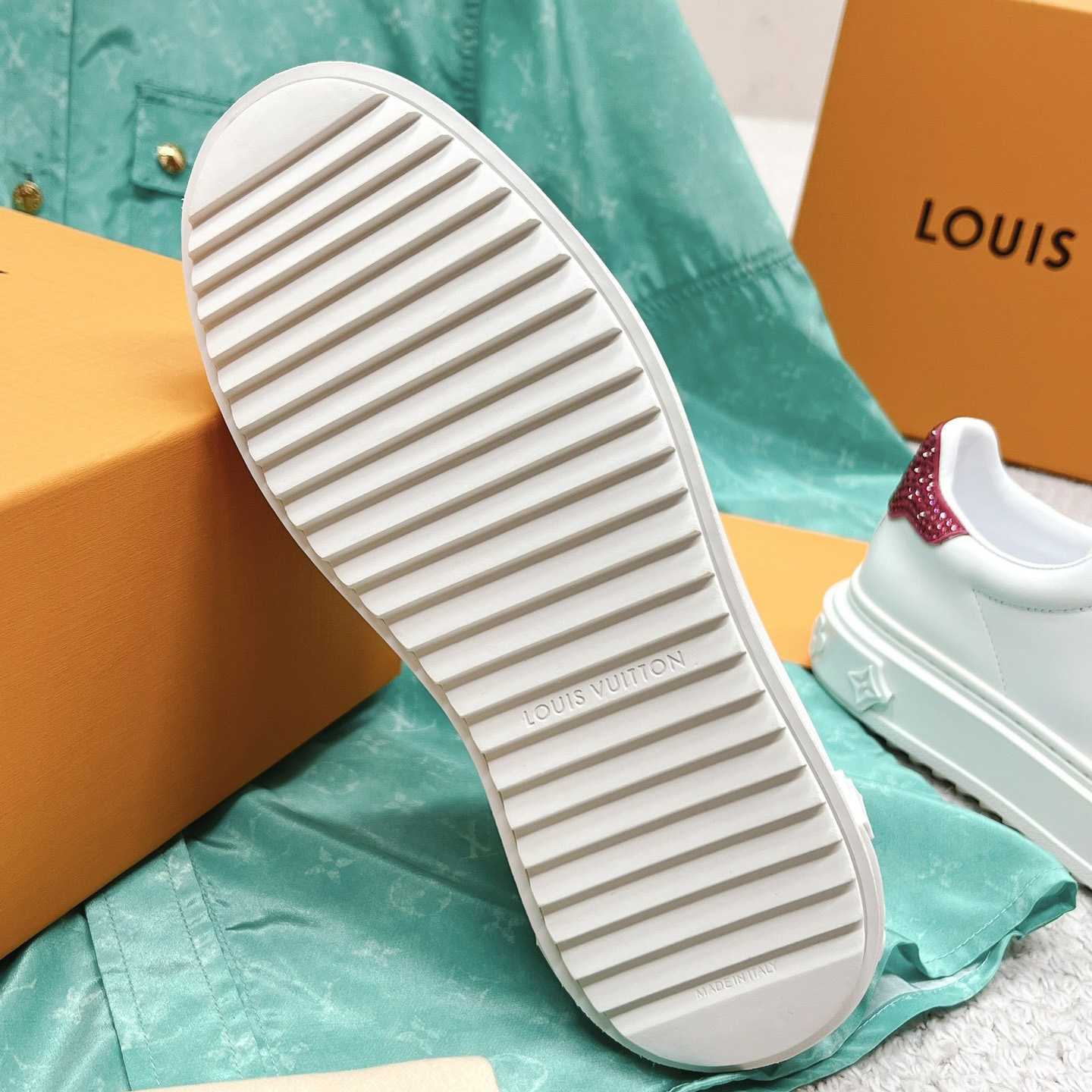 Louis Vuitton Time Out Sneaker (upon uk size)   - PerfectKickZ