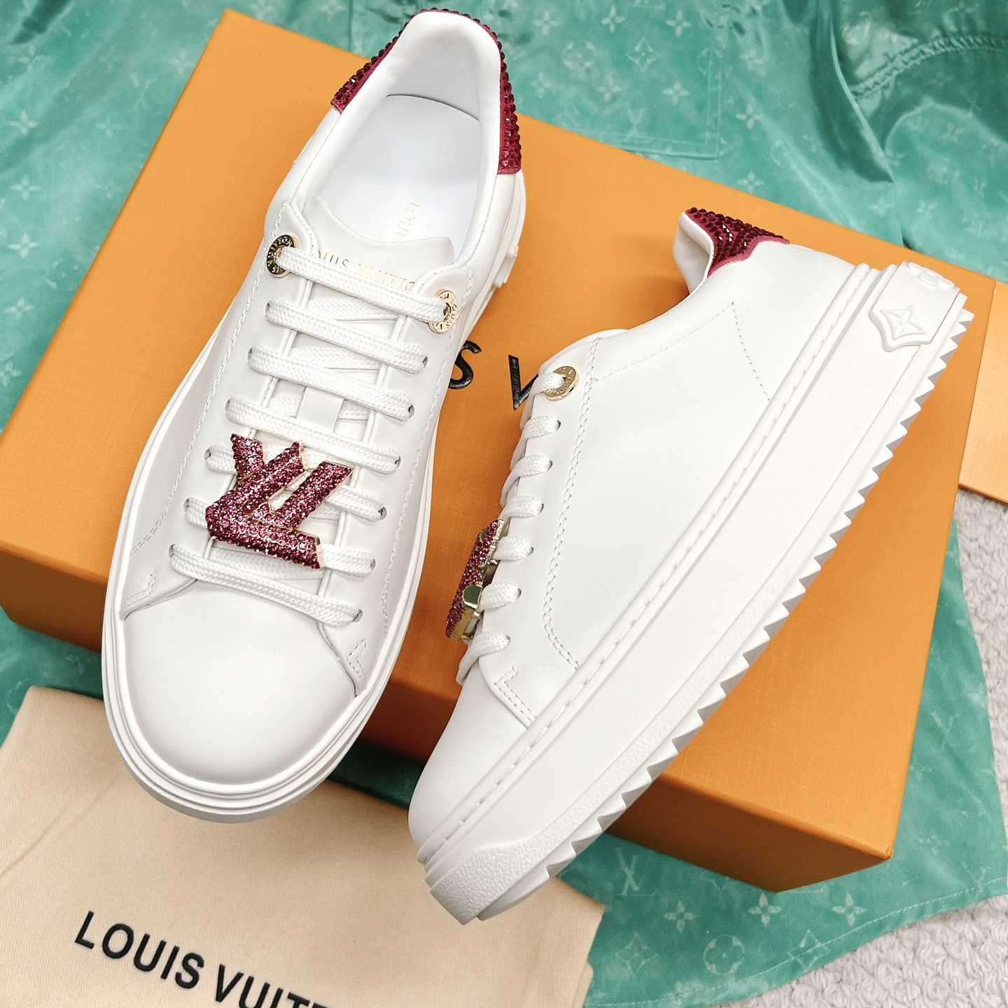 Louis Vuitton Time Out Sneaker (upon uk size)   - PerfectKickZ