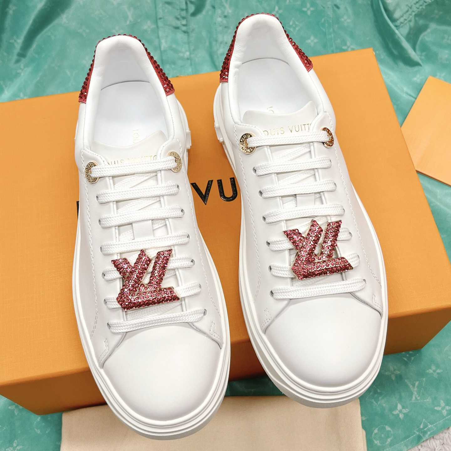Louis Vuitton Time Out Sneaker (upon uk size)   - PerfectKickZ