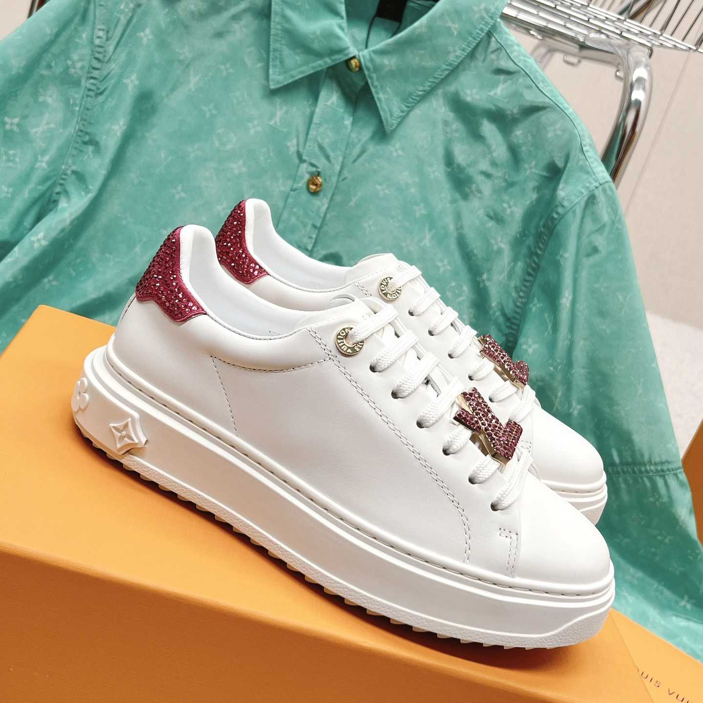 Louis Vuitton Time Out Sneaker (upon uk size)   - PerfectKickZ