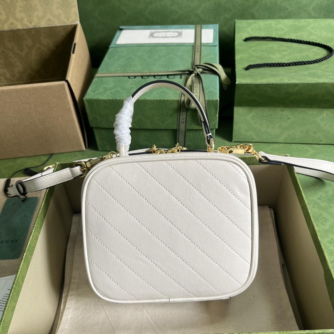 Gucci Blondie Top Handle Bag (17-15-9cm) - PerfectKickZ