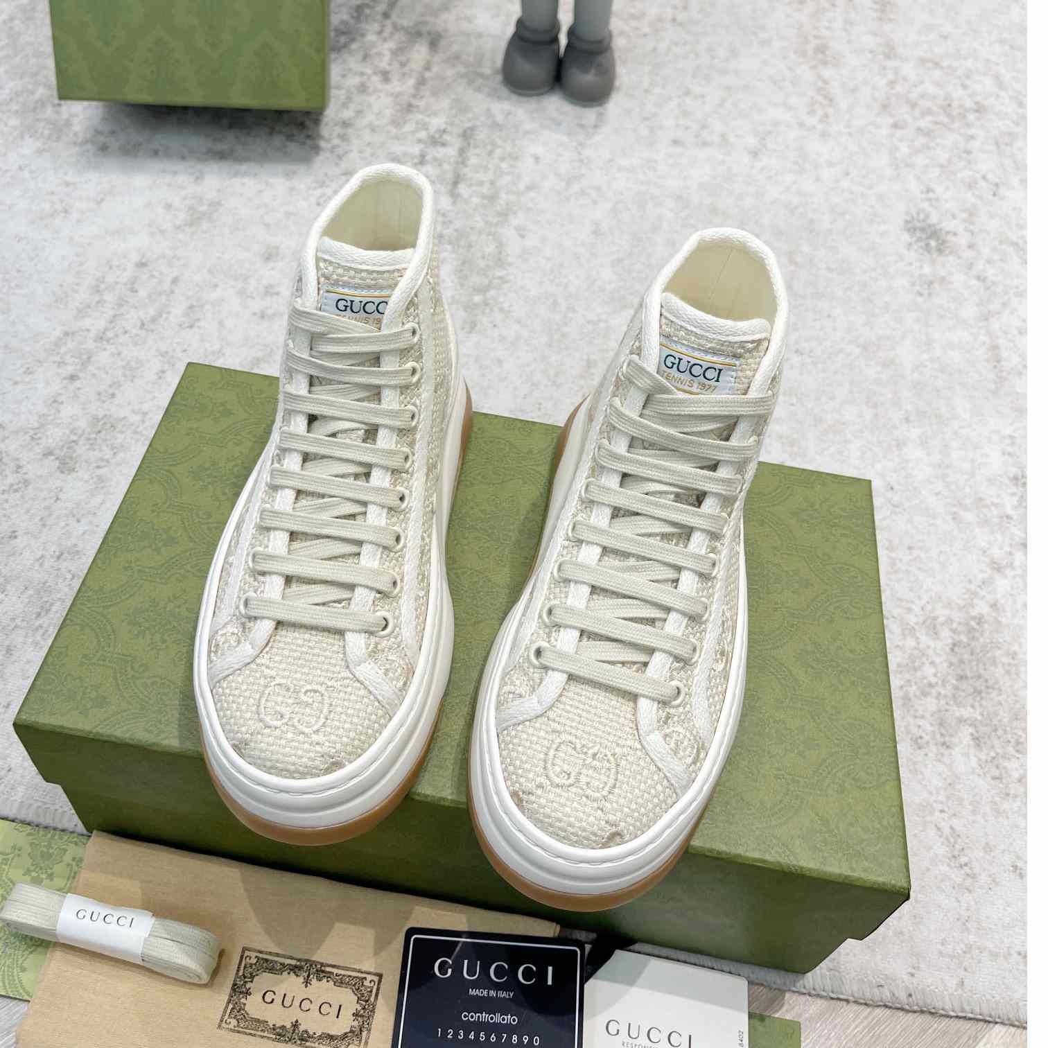 Gucci GG High Top Sneaker - 