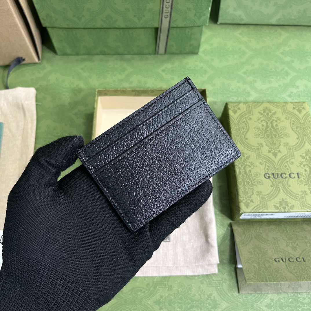 Gucci Card Case With Horsebit(10-7cm)    - PerfectKickZ