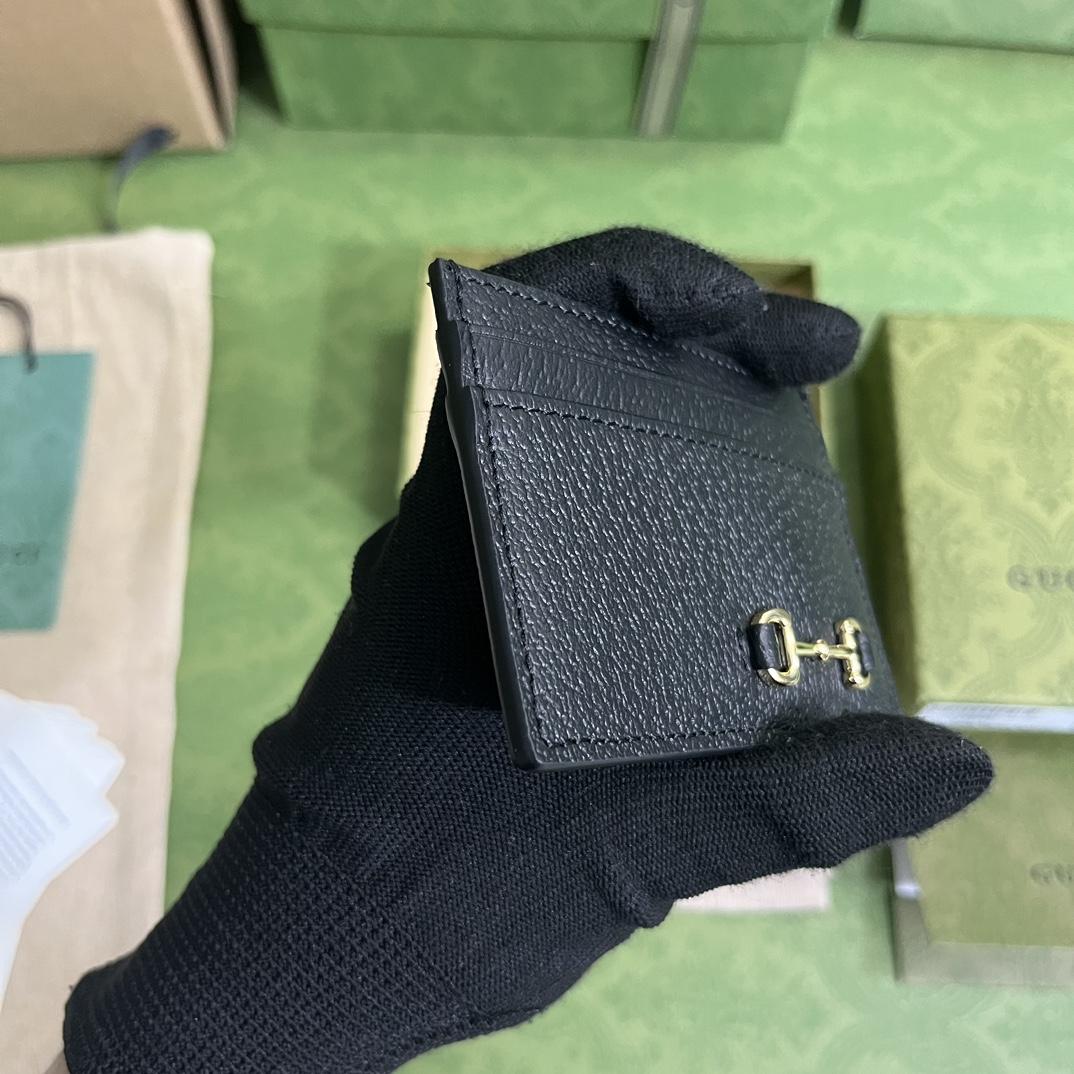 Gucci Card Case With Horsebit(10-7cm)    - 