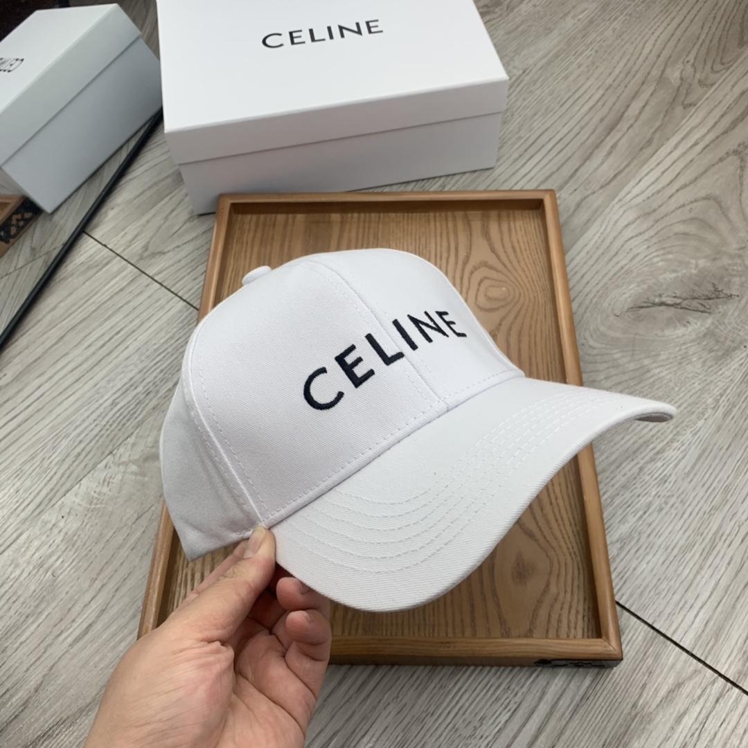 Celine Baseball Cap In Cotton - PerfectKickZ