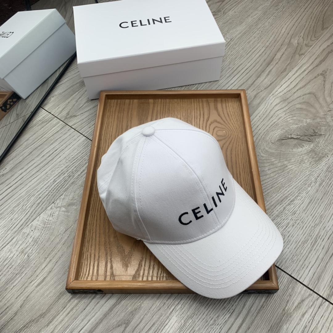 Celine Baseball Cap In Cotton - PerfectKickZ
