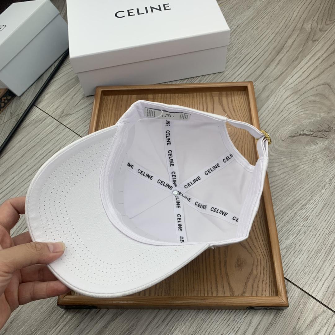 Celine Baseball Cap In Cotton - PerfectKickZ